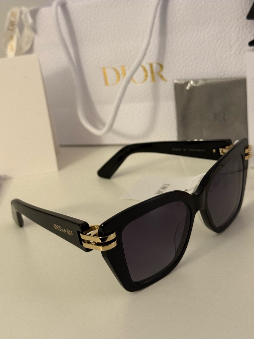 Dior S1I Square Women's Black Sunglasses - 52mm - Brand New 2026 Season! 😎